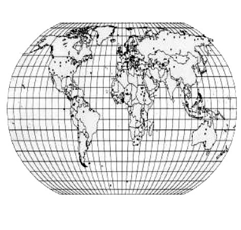 The network of surface weather stations used by McKitrick and Michaels (2004).
