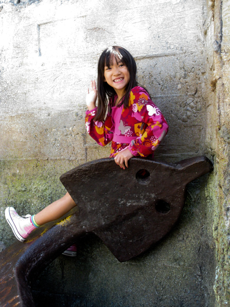 Claire at the Woodland park Zoo.